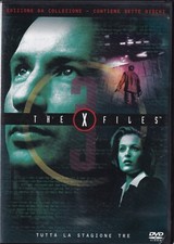 THE X FILES STAGIONE 3 COMPLETA DVD Edizione da Collezione 7 Dischi 24 Episodi