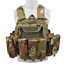 GIUBBOTTO GILET TATTICO SOFTAIR CIRAS VEGETATO BODY ARMOUR VEST  V1026TC