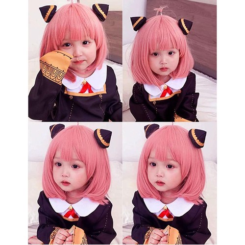 Parrucca cosplay rosa