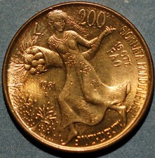 1981 Italia 200 Lire FAO