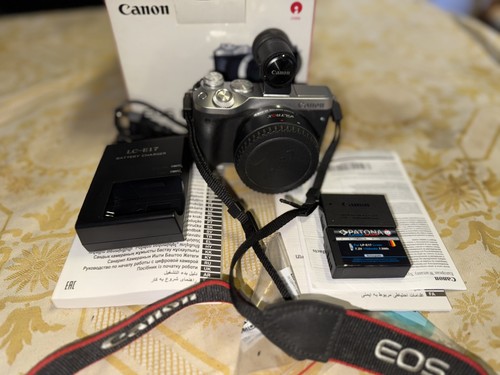Canon eos silver mirino - canon, m6