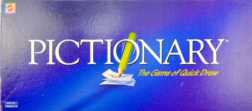 Mattel pictionary gioco del - il,