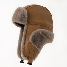 Donna Inverno Cacciatore Russo Ushanka Cappello Simil Pelo Paraorecchie Warm Sci