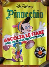Locandina da Edicola DISNEY - PINOCCHIO ASCOLTA LE FIABE - Mondadori 35x50*