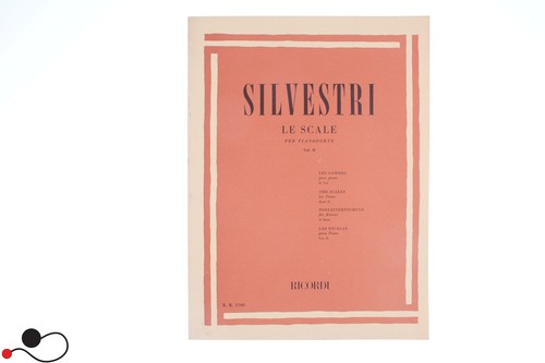 Spartito ricordi silvestri - silvestri, le