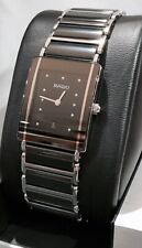 OROLOGIO DONNA RADO DIASTAR RIF. 160.0486.3 CERAMICA NERA/ORO BIANCO CON CUSTODI