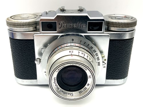 Braun paxette fotocamera - braun,
