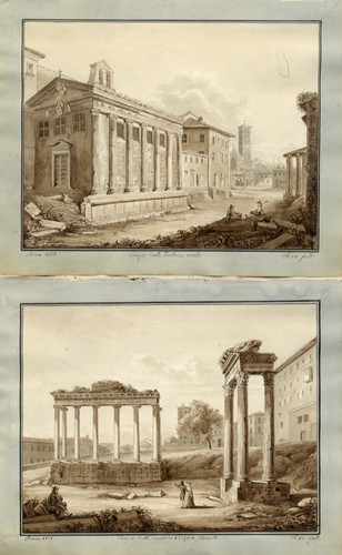 Tempio della fortuna - della, verille