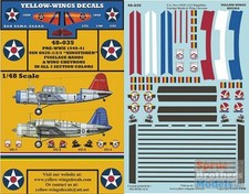 YWD48035 1:48 Decalcomanie ali