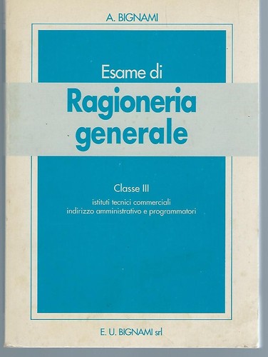 Esame ragioneria generale - di,