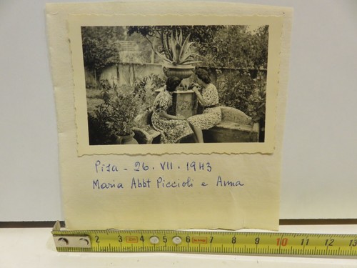 Vecchia foto epoca - vecchia, d'epoca
