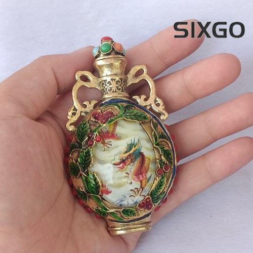 Antica bottiglia snuff cinese - snuff,