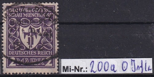Impero tedesco michel 200 - impero,