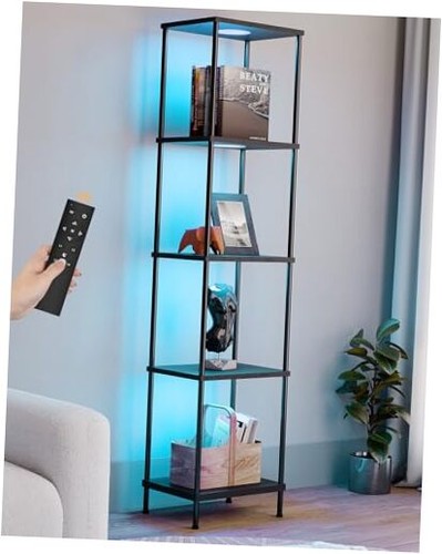 Scaffale espositore con - con, luce