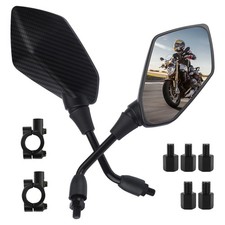 2PCS Motorcycle Mirrors,360°