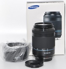 Obiettivo Samsung NX Lens 4.0-5.6 50-200mm ED OIS funzione i Z.T. Buono #aa
