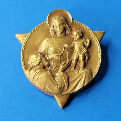 Spilla ciondolo madonna - spilla,