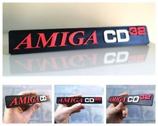 Amiga CD32 3D logo / espositore da scaffale / magnete frigo - gioco da collezione
