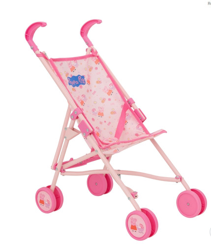 Passeggino bambola peppa - passeggino,