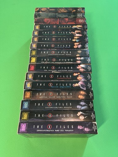 The files vhs lot - x,