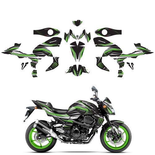 Kit adesivi kawasaki - kit,