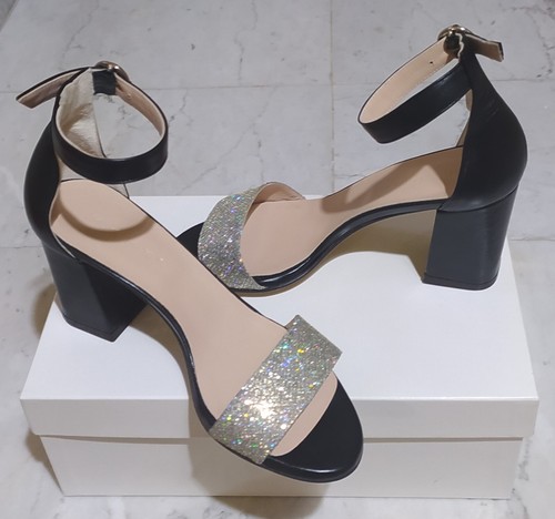 Sandali kate nappa nero - sandali,