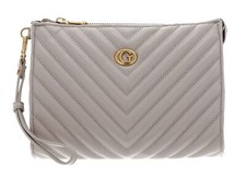 GUESS borsa per utensili Pouch Beige
