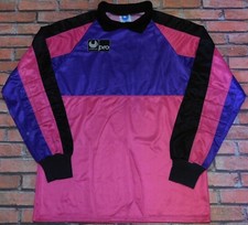 UHLSPORT MAGLIA SHIRT CALCIO NOLEL PORTIERE VINTAGE MADE IN GERMANY (594) tg 7/8