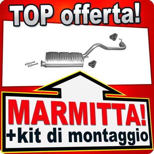 Silenziatore posteriore per - posteriore,