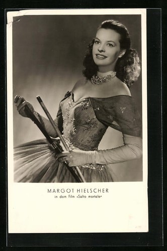 Cartolina attrice margot - attrice,