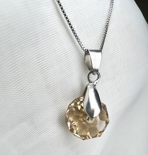 Collana catena tono argento