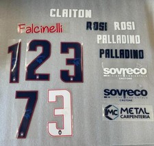 7354 FC CROTONE NUMERI NOMI