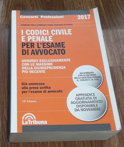 Codici civile penale - i, penale.
