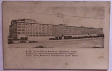Cartolina Pubblicitaria FIAT Torino Lingotto car macchine auto automobili T15