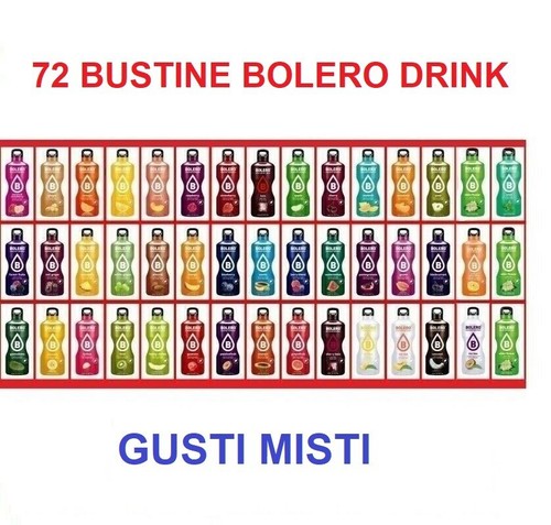 Bolero drinks 72pz - drinks, preparato