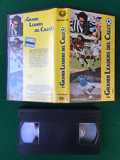 VHS - I GRANDI LEADERS DEL CALCIO , LOGOS TV (1990) SP01GL00 Maradona Di Stefano