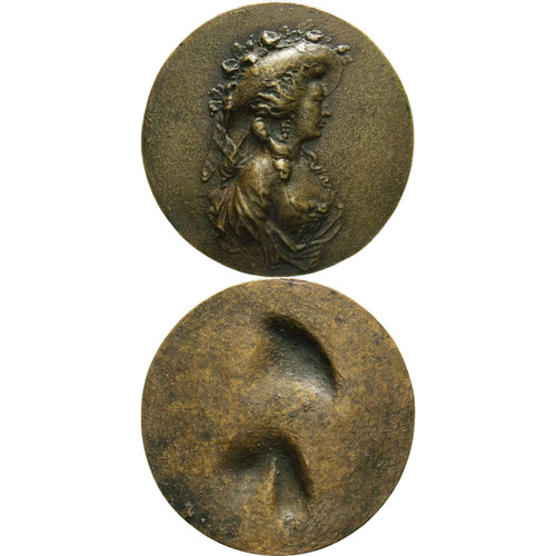 Medaglia placca personaggio - medaglia,