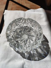 Posacenere in cristallo di Boemia - brillante e luminoso