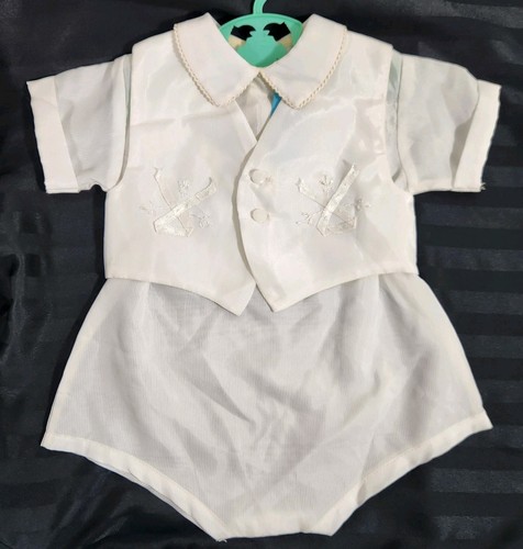 Abito vestito bianco battesimo