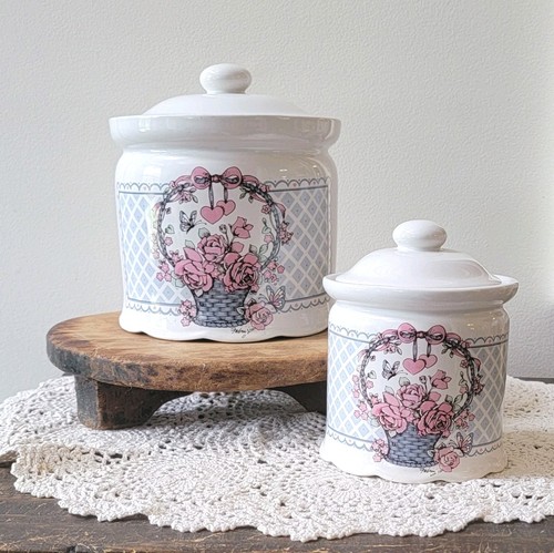 Set barattolo biscotti vintage