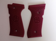 Custom Grips Guancette / Guance Colore Vinaccia per BERETTA Mod 92 96 98 FS 