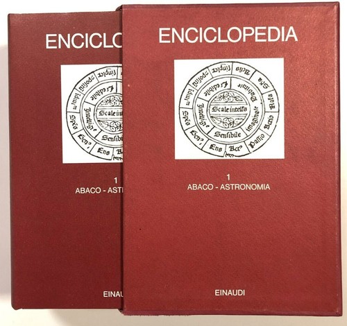 Enciclopedia einaudi vol 1 - einaudi,