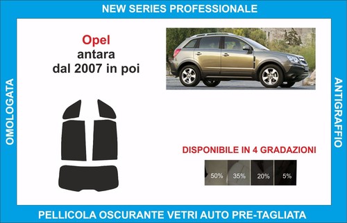 Pellicole oscuranti vetri opel - pellicole,