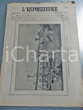 1887 VENEZIA L'ESPOSIZIONE Artistica ILLUSTRATA nÂ°7 Raffaele MAINELLA 