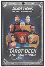 New Sealed Star Trek The Next Generation Tarot Deck & Guidebook 78Cards 128pg Bk