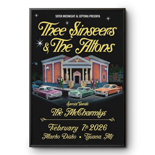 Poster concerto thee sinseers - poster,
