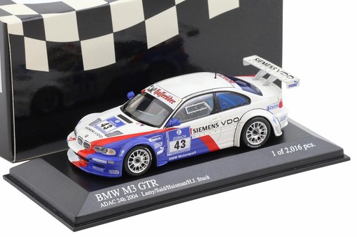 Minichamps bmw e46 gtr - minichamps, m3