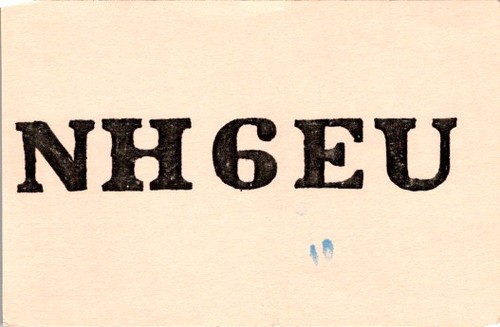 Scheda qsl ham radio - scheda,