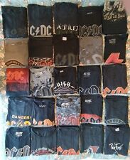 T-SHIRT  AC DC MALCOLM YOUNG BACK IN BLACK ROCK MAGLIETTA ACDC