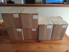 Set da 36 Bicchieri in Cristallo Rondo Veneziano anni 1980 Nuovi